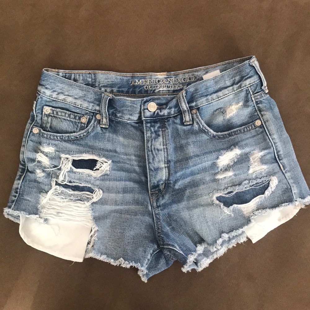 American eagle high waisted shorts